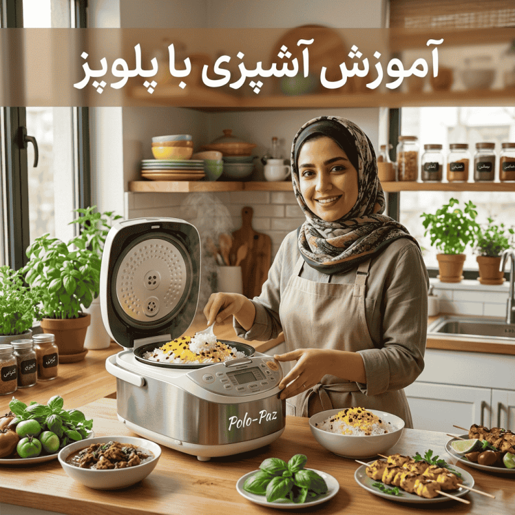 آموزش آشپزی با پلوپز (راهنمای کامل پخت انواع غذا با کیفیت عالی)
