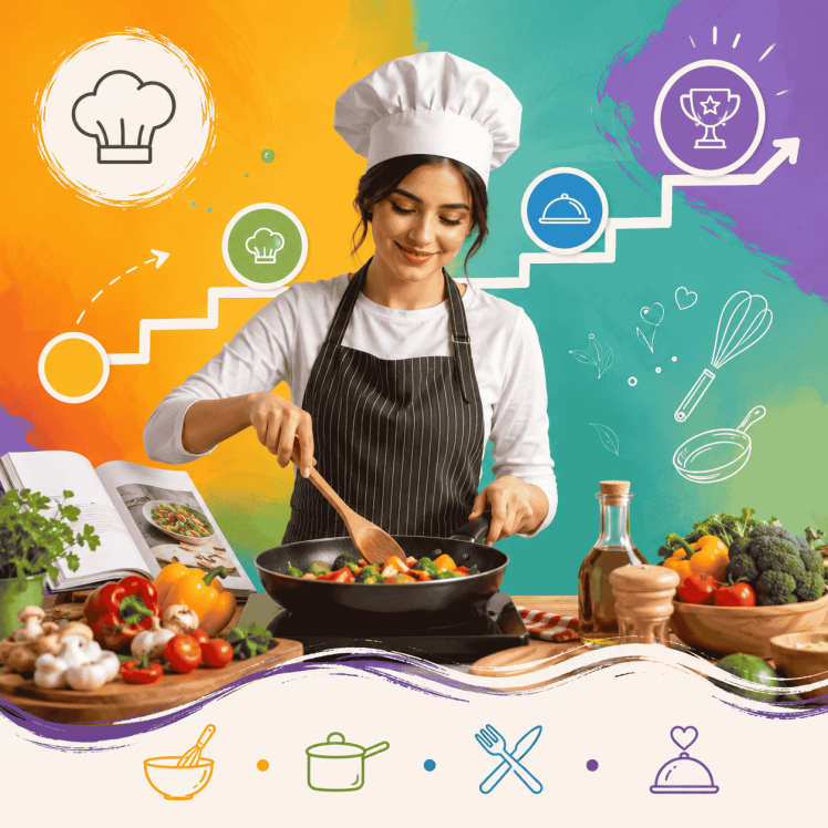 آموزش صفر تا صد آشپزی برای مبتدیها (راهنمای کامل شروع آشپزی حرفهای)